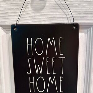Rae Dunn Black Home Sweet Home Wall Decor